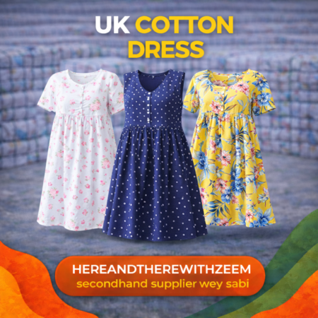 UK Cotton Dress by hereandtherewithzeem