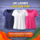 UK Ladies Cotton Top by hereandtherewithzeem