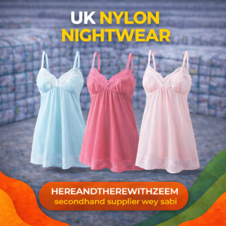 UK Nylon Nightwear by hereandtherewithzeem